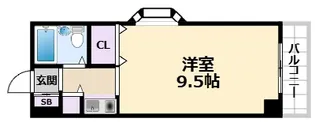 タケダビル95【4階】の間取り