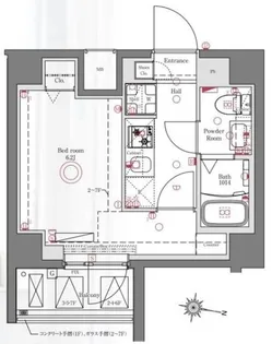 AZEST立石II【7階】の間取り
