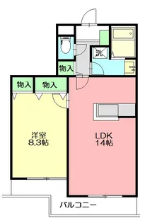 ブランメゾン湘南【1階】の間取り