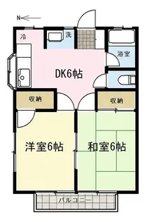 シャルムII【2階】の間取り