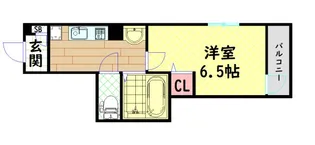 グランパシフィック桜川【5階】の間取り