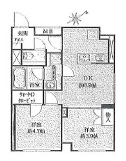 Fika大井町(フィーカ大井町)【5階】の間取り
