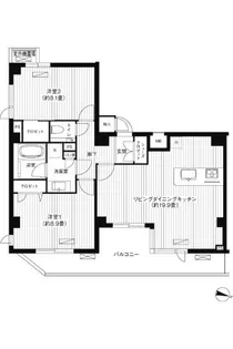 アヴニール元代々木【6階】の間取り