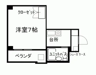 KUWADA【2階】の間取り