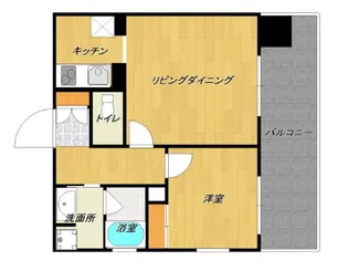 カルム吉塚【3階】の間取り