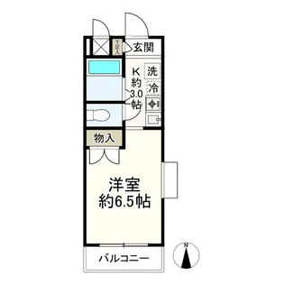 ラ・テラスK【3階】の間取り