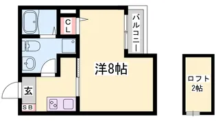 Luna Piena【1階】の間取り