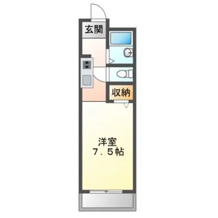 ハイツ21【3階】の間取り