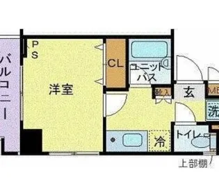 サイレントフォレスト池袋【2階】の間取り