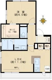 ハウス関口台町【2階】の間取り