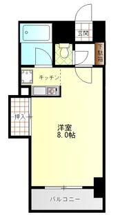 ベルソーレ山形【6階】の間取り