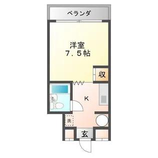 フローレンス21【2階】の間取り