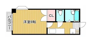 リファレンス北九大前【2階】の間取り