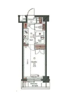 アーバイル新日本橋【6階】の間取り
