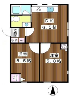 マルタメゾン【1階】の間取り