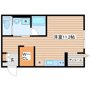 villa長町南【1階】の間取り