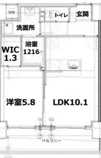 F・STAGE江平 EAST【2階】の間取り