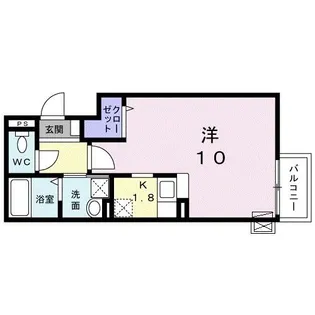 阪奈コーポ【2階】の間取り