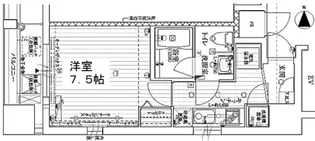 フェミネンス御所西【6階】の間取り