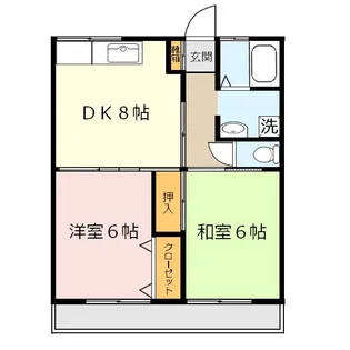 アーバンヒルズ【2階】の間取り