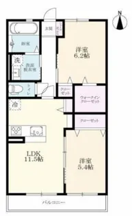 コンフォール田代【3階】の間取り