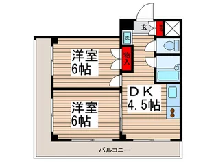 マリーナアイランド【2階】の間取り