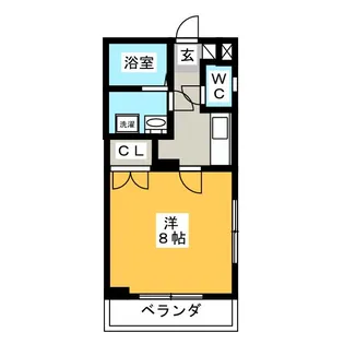 エトワールA【2階】の間取り