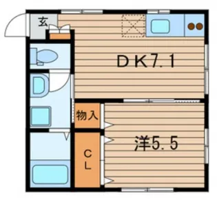 SAKURA COURT【2階】の間取り