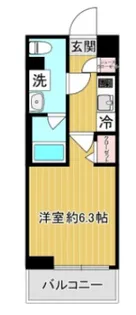 SHOKEN Residence川崎登戸WEST【4階】の間取り