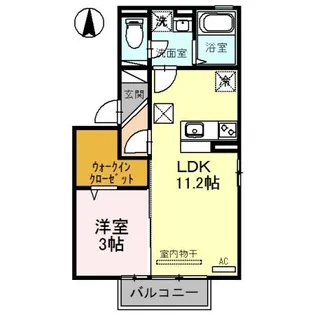 アルナス開発【1階】の間取り
