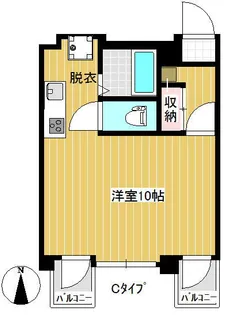 マンションパル【2階】の間取り