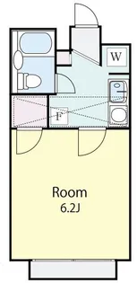 ラ・クレセール【1階】の間取り
