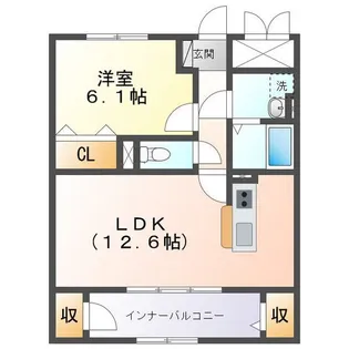 さくらHOUSE【3階】の間取り