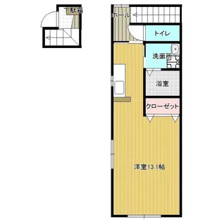 ヴィラ・ブランシェ【2階】の間取り