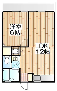 ロイヤルハイム吉原【1階】の間取り