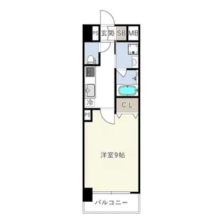 TCS北浦和レジデンス【5階】の間取り