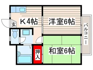 ロコハウス【2階】の間取り