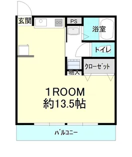 グリーンアベニュー【2階】の間取り