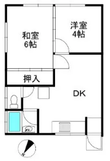 Inamura BASE【1階】の間取り