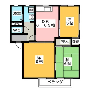 ディアスG 1【1階】の間取り