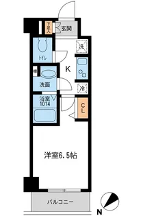 N‐stage行徳【1階】の間取り