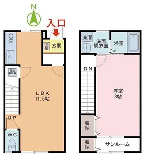 Regalo【1階】の間取り