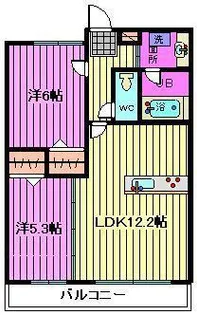 アロッジオ【2階】の間取り