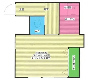 吾道荘【1階】の間取り