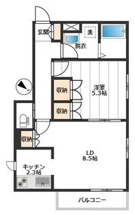アネックスTK【2階】の間取り