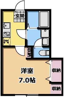 Relive BH蒲田【2階】の間取り