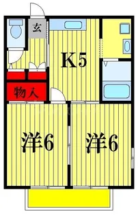 ソフィアI【2階】の間取り