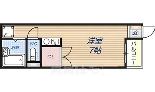 徳丸ハイツB棟【1階】の間取り