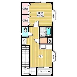 ブロッサム青梅II【3階】の間取り