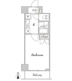 BLUROCK秋葉原【3階】の間取り
